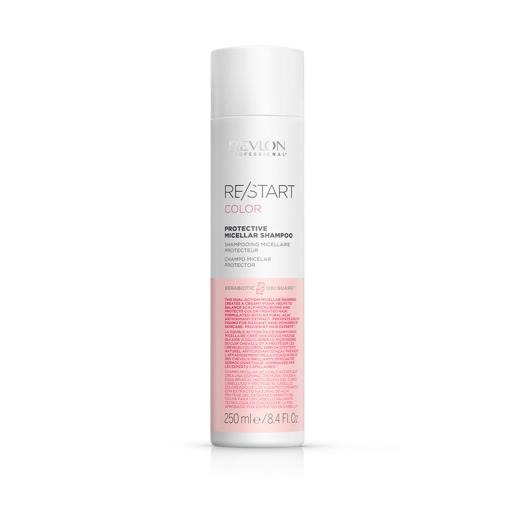 Мицеллярный шампунь для окрашенных волос Revlon Professional Restart Color Protective Shampoo 250 мл