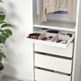 Полка выдвижная IKEA KOMPLEMENT (КОМПЛЕМЕНТ), Белый, 50x35 см