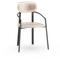 Стул Ror, Round, розовый велюр
