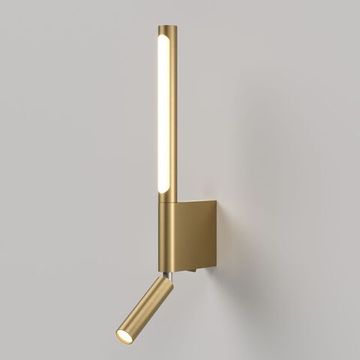 Настенный светодиодный светильник 13W 3000К 40111/LED латунь Sarca Elektrostandard