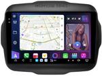 Магнитола для Jeep Renegade 2014-2021 - FarCar S500-TS20 монитор 9.5" 2K QLED на Android 14, Быстрейшая, CarPlay, 4G SIM-слот