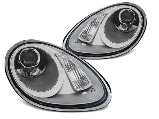Передние фары XENON SILVER для Porsche Boxster/ Cayman 987