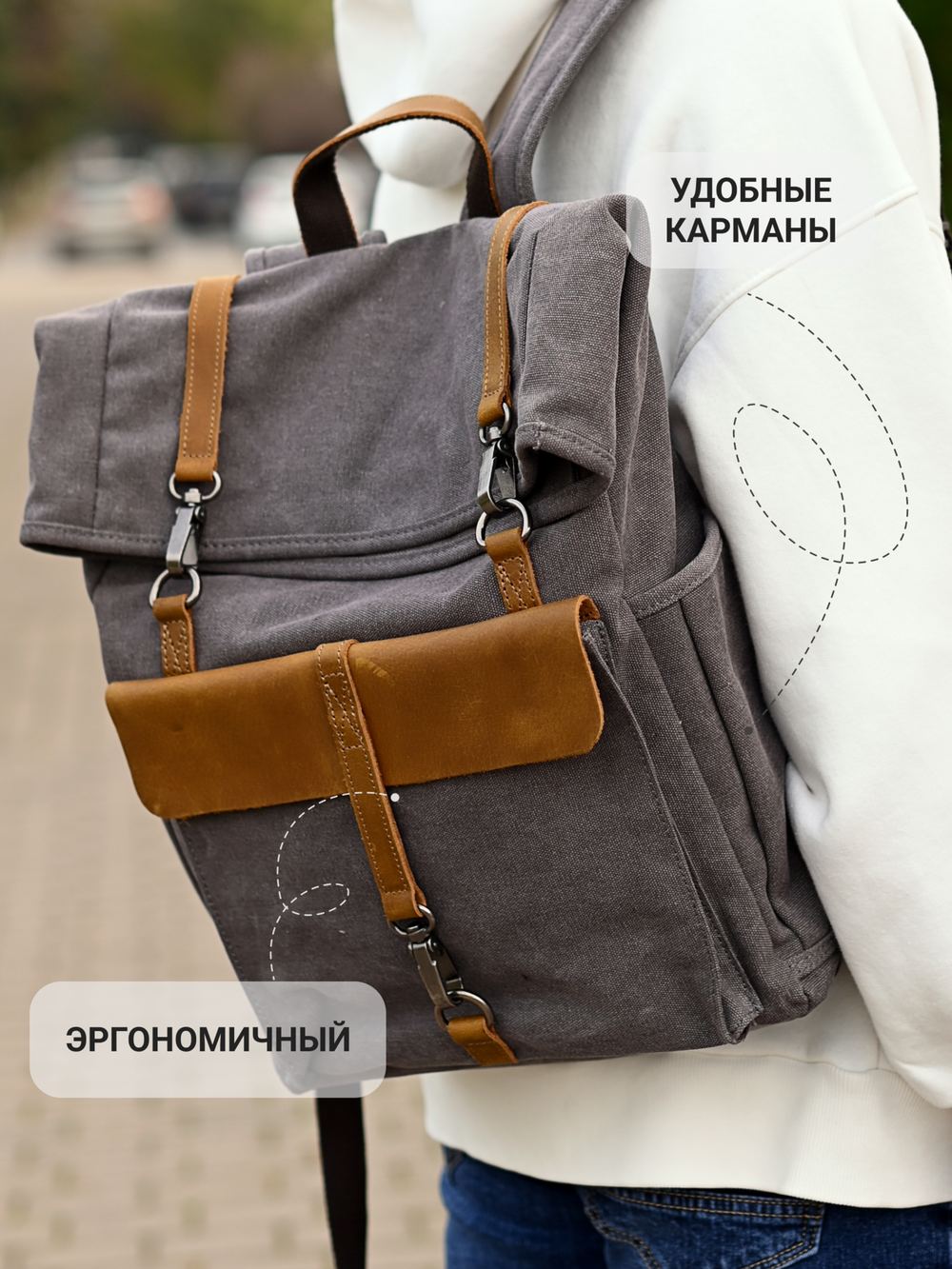 Рюкзак городской и туристический