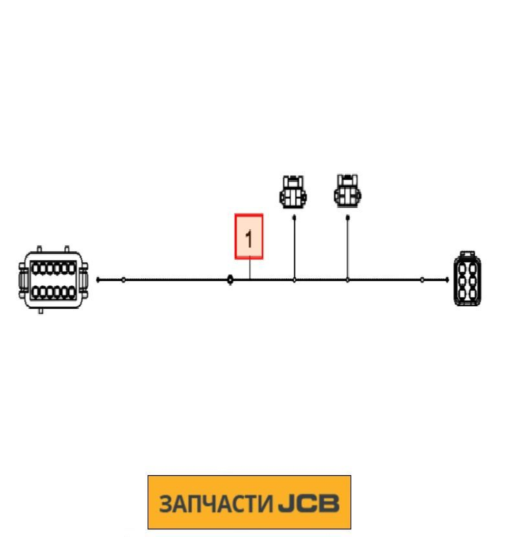 Переключатель JCB 701/80467