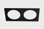 Рамка на 2 светильника Italline IT08 IT08-8038 black