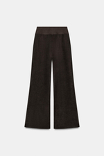 ШИРОКИЕ БРЮКИ С ПОЯСОМ В РУБЧИК — ZARA