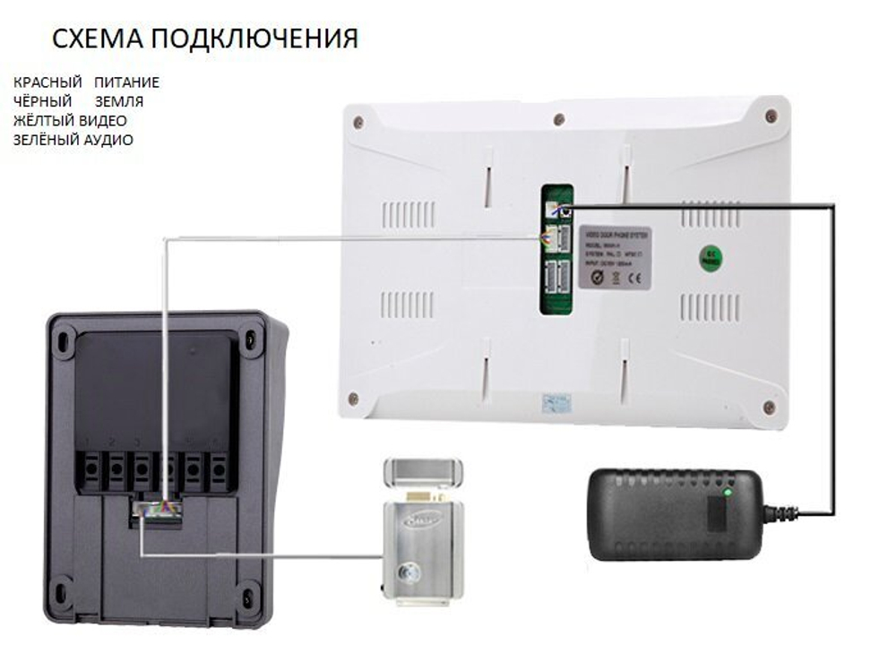 Видеодомофон AVT TP01
