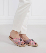 Шлепанцы 225-KENSINGTON X ESPADRILLE Kurt Geiger - розовый(9791857609)