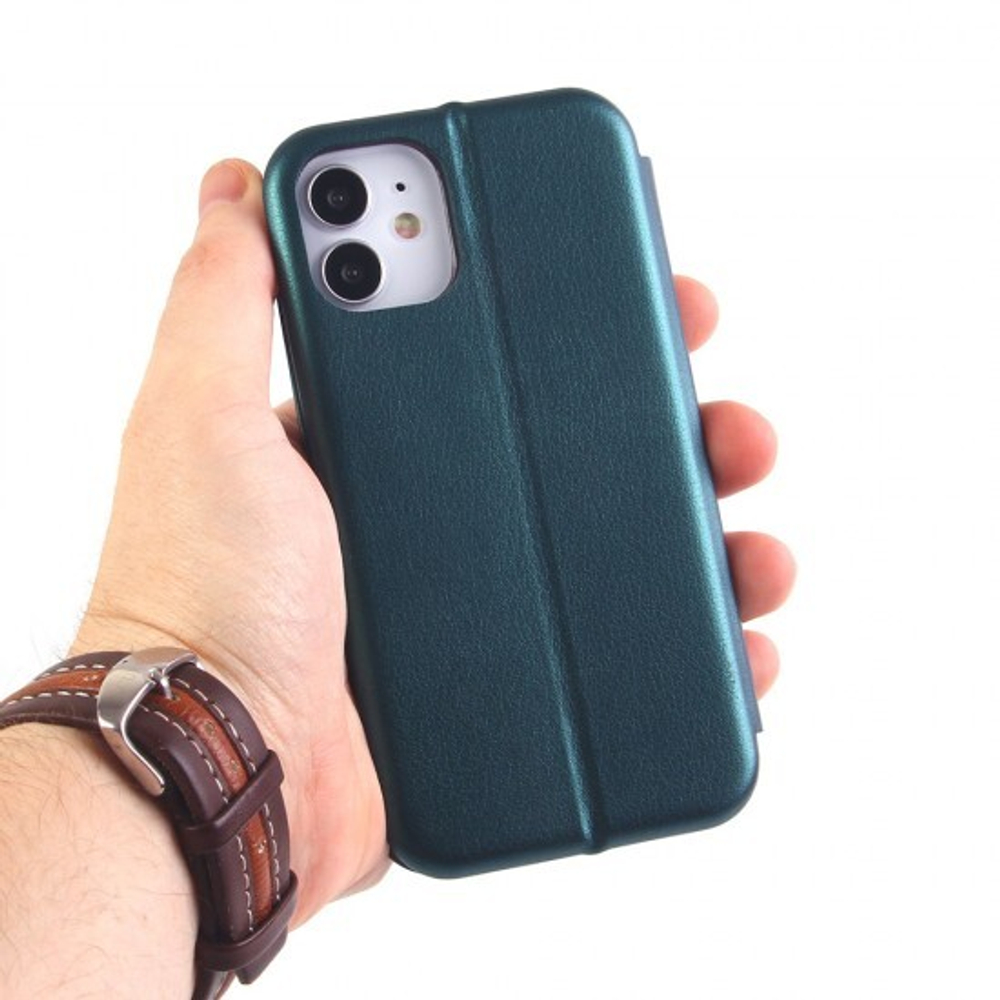 Чехол-книжка для iPhone 12 Mini, 009805 Зеленый