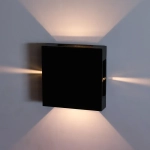 Фасадный светильник Arte Lamp ALGOL A1445AL-4BK, 4хLED