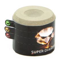 Мел &amp;amp;lt;Super Diamond Grey Round&amp;amp;gt; (серый) черная коробка, круглый