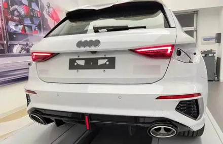 Диффузор в стиле RS3 для AUDI A3 8Y 2020 - 2021 Ауди