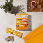 Quest Nutrition, Stacks, протеиновый батончик, соленая карамель, 4 батончика, 67 г (2,36 унции) каждый
