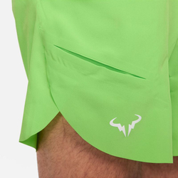 Мужские теннисные шорты Nike Dri-Fit Rafa Short - action green/white