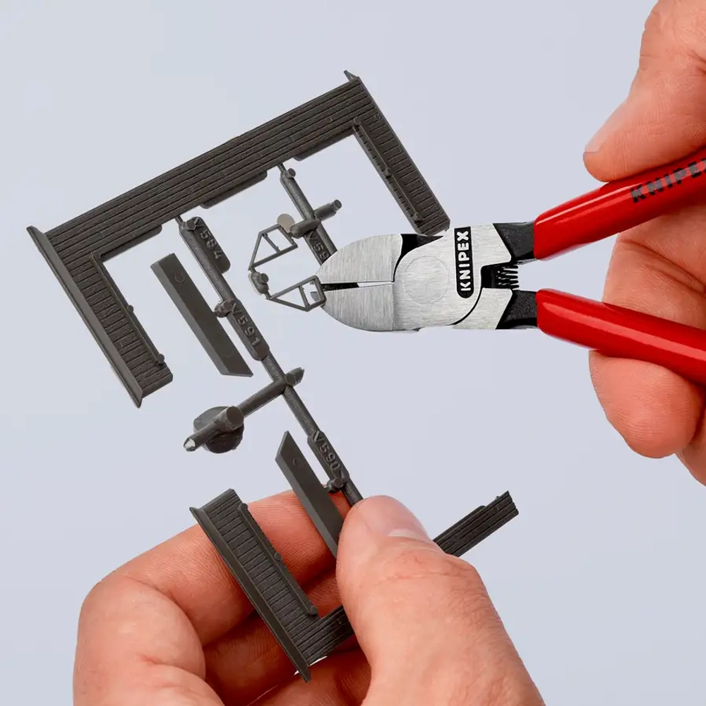 Кусачки боковые для пластмассы 140 мм Knipex 72 01 140