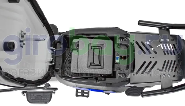Электроскутер WENBOX U7 2000W (60V/52Ah) - Синий, АКБ LiFePO4 фото №13
