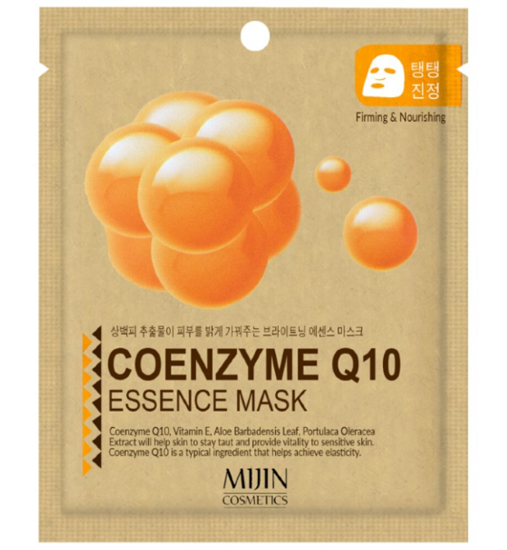 Тканевая маска с коэнзином NEW MIJIN Coenzyme Q10 Essence Mask