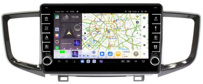 Магнитола для Honda Pilot 2015-2023 - Kuberg SF-1650 (кнопки и крутилки) Android 13, Быстрая, CarPlay, 4G SIM-слот