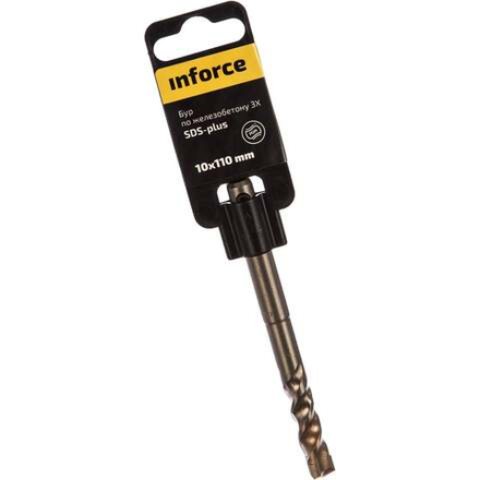Бур по железобетону 3X (10х110 мм; SDS+) Inforce 11-01-578