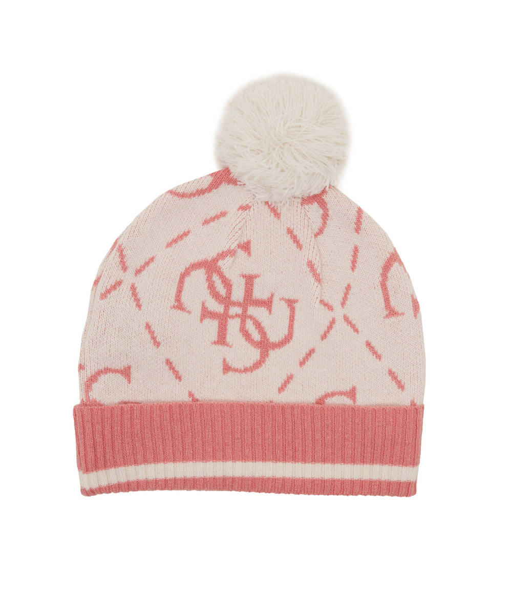 Шапка 4G BEANIE GUESS ACTIVE - розовый(V3BZ03 Z39B0)