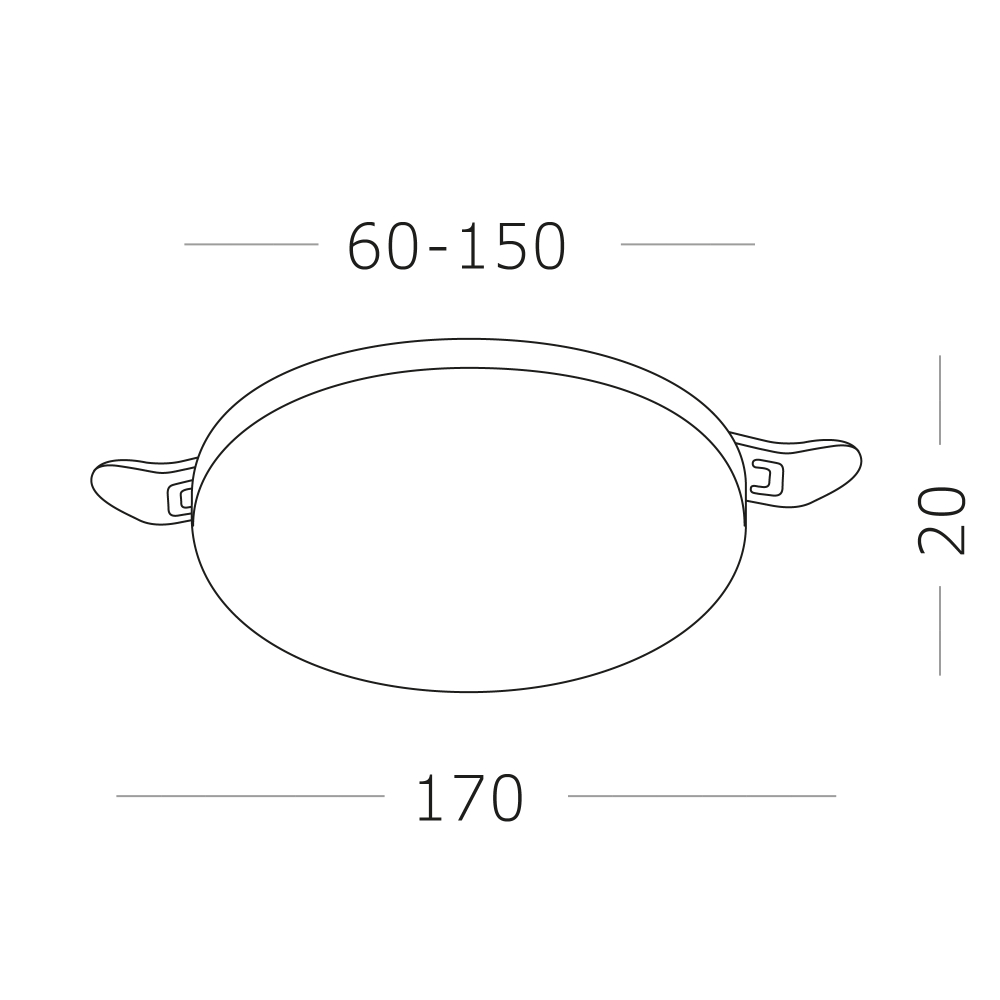 Светильник встраиваемый LED 22W 4000K