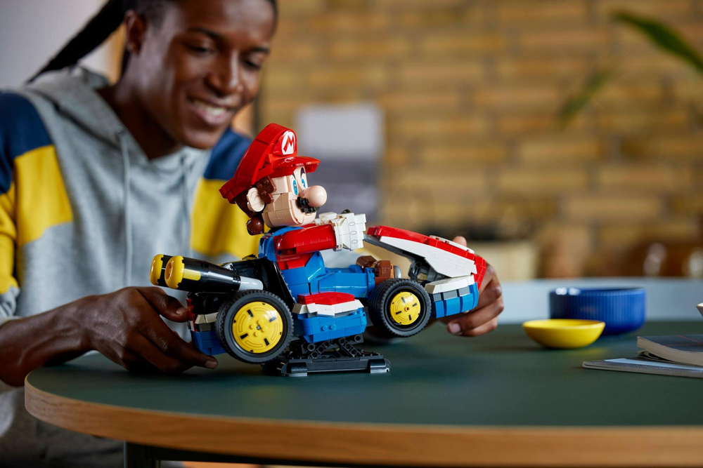 Конструктор лего супер марио 72037 стандартный карт | LEGO Super Mario Mario Kart 1972 детали | 18+