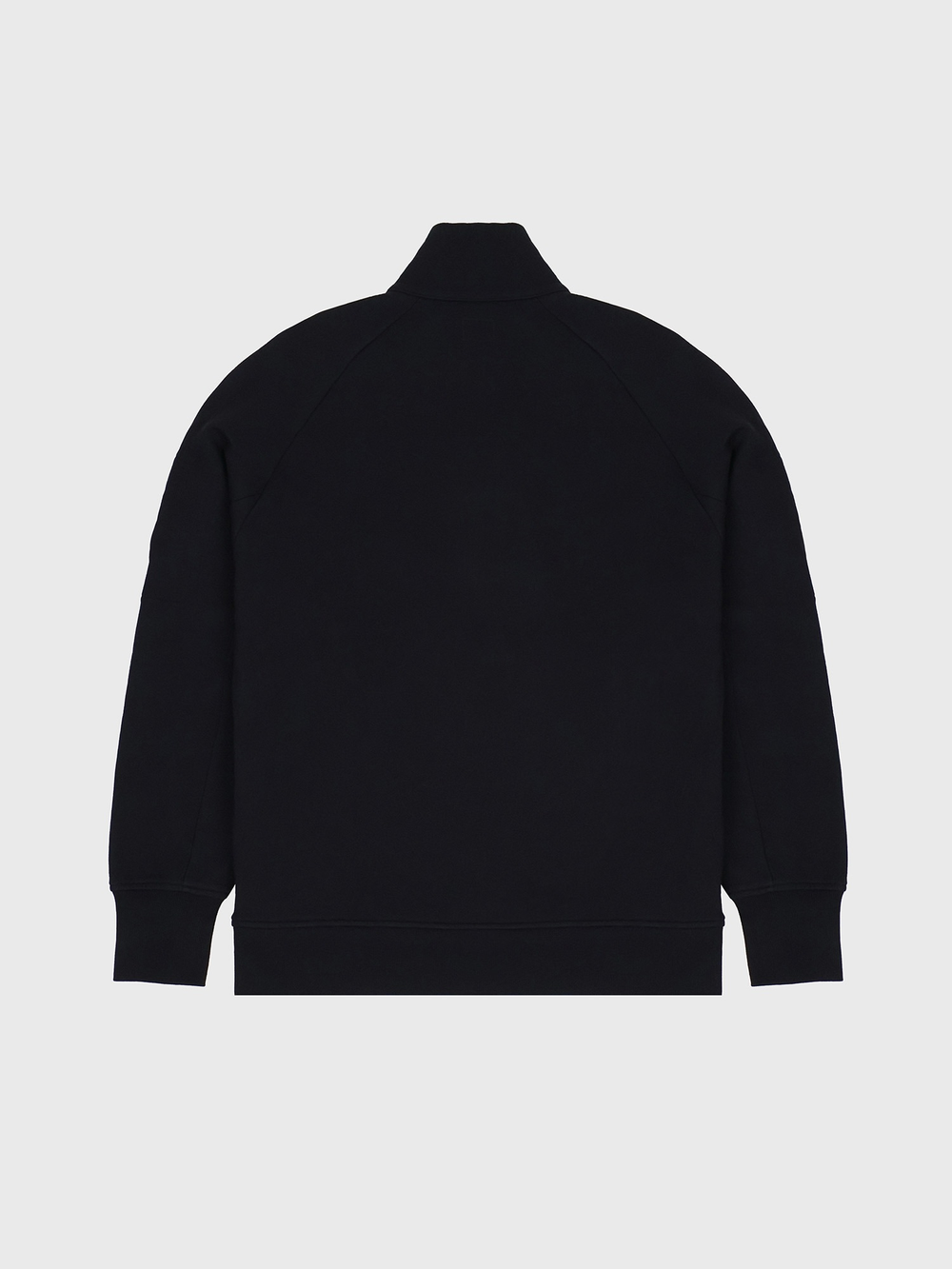 Свитшот на молнии C.P. Company Diagonal Raised Half Zip Black