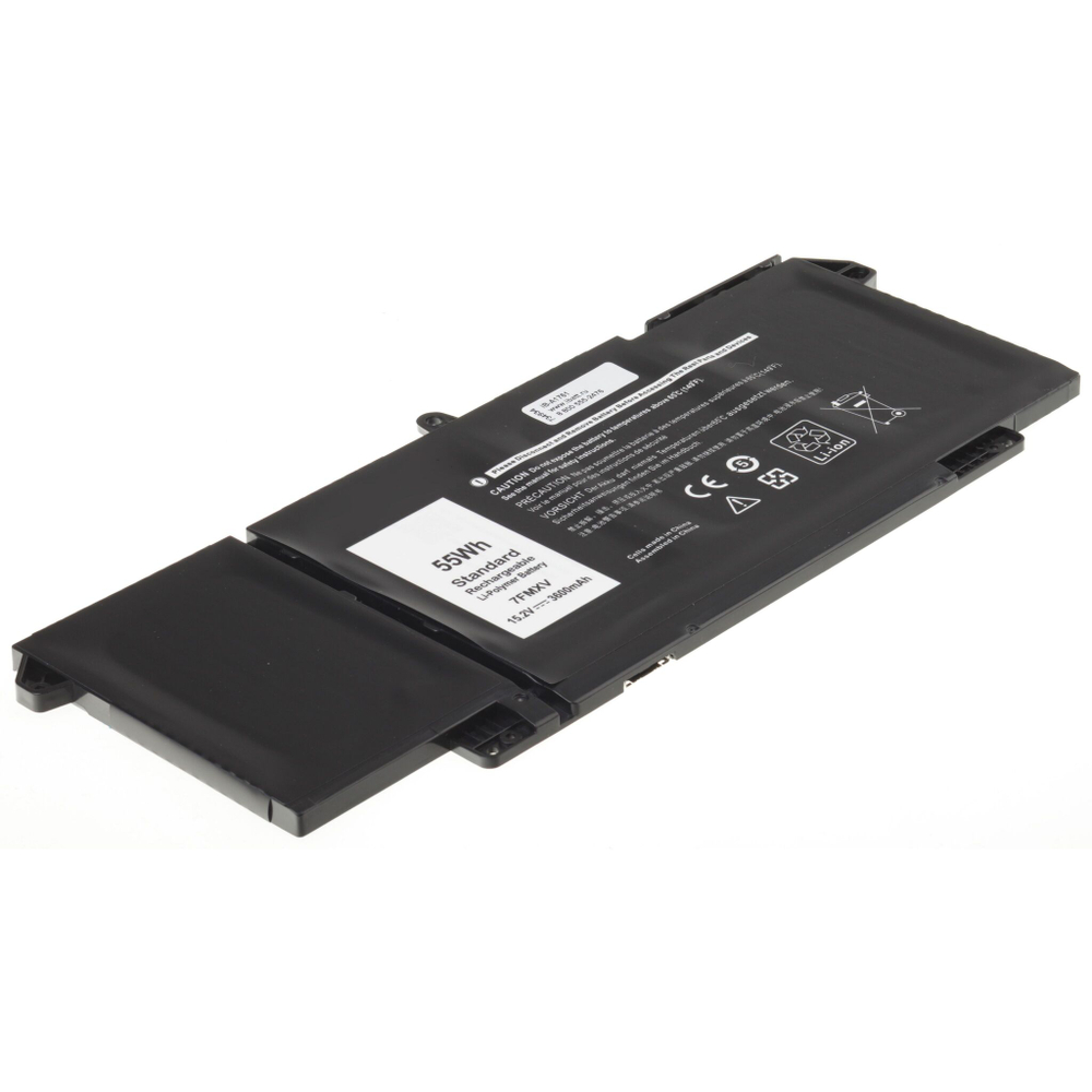 Аккумулятор iBatt 3600mAh для ноутбука Dell Latitude 5320, 7320, 7420, 7520 (15.2V)