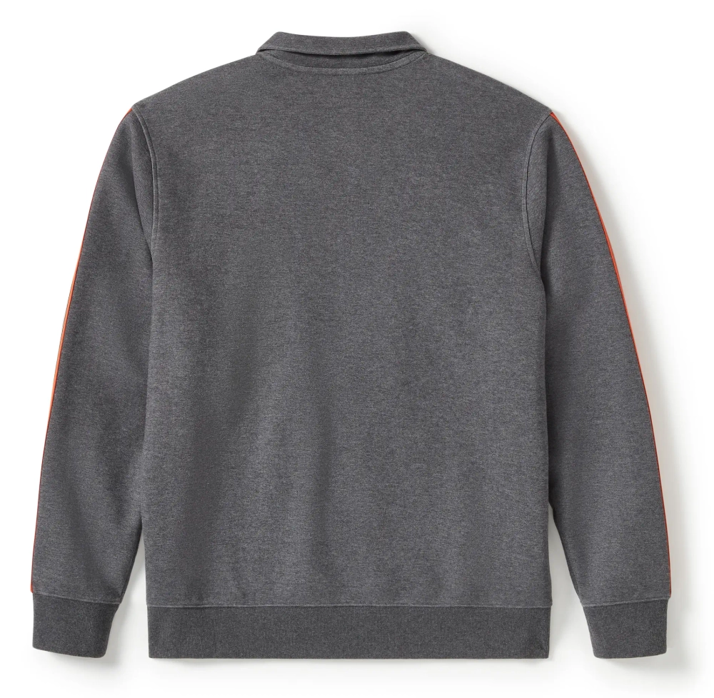 Кофта Track Jacket Essential Fleece Zip Dark Heather Grey Harley-Davidson