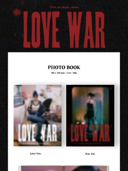 Альбом CHOI YE NA - LOVE WAR 1st Single Album RANDOM version