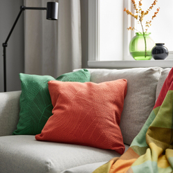 IKEA JÄTTEGRAN  (ИКЕА ЙÄТТЕГРАН)  -  Наволочка, зеленая, 50x50 см