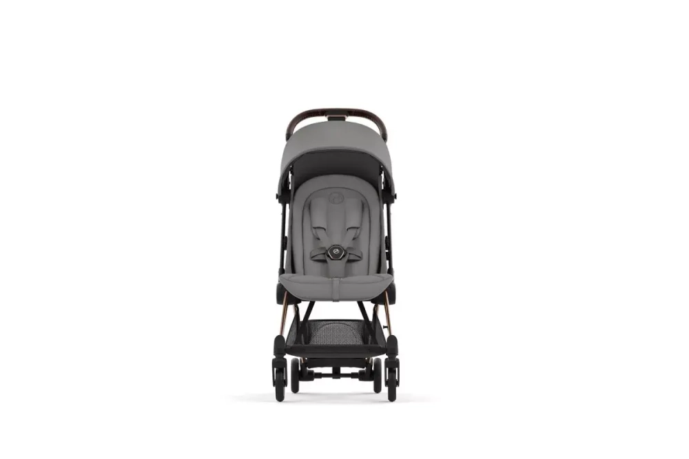 Коляска прогулочная Cybex Coya, Mirage Grey шасси Rose Gold