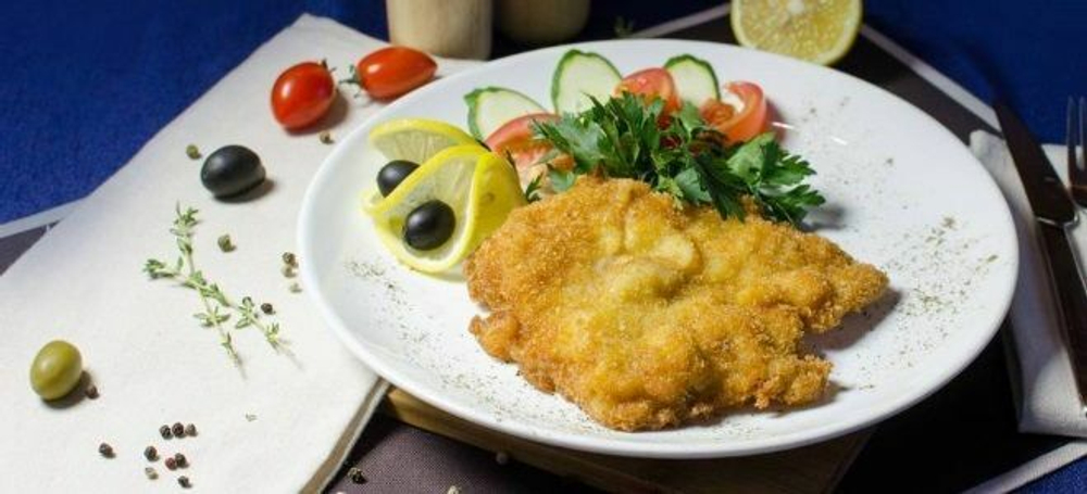 Куриная отбивная в сухарях (полуфабрикат) 375гр