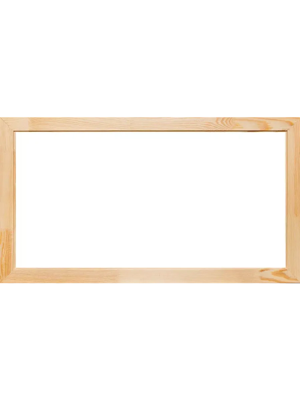 Деревянная рама 55x95 для картин на подрамнике сеч. 60x18