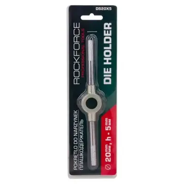 Плашкодержатель 20х5мм RockFORCE RF-DS20X5