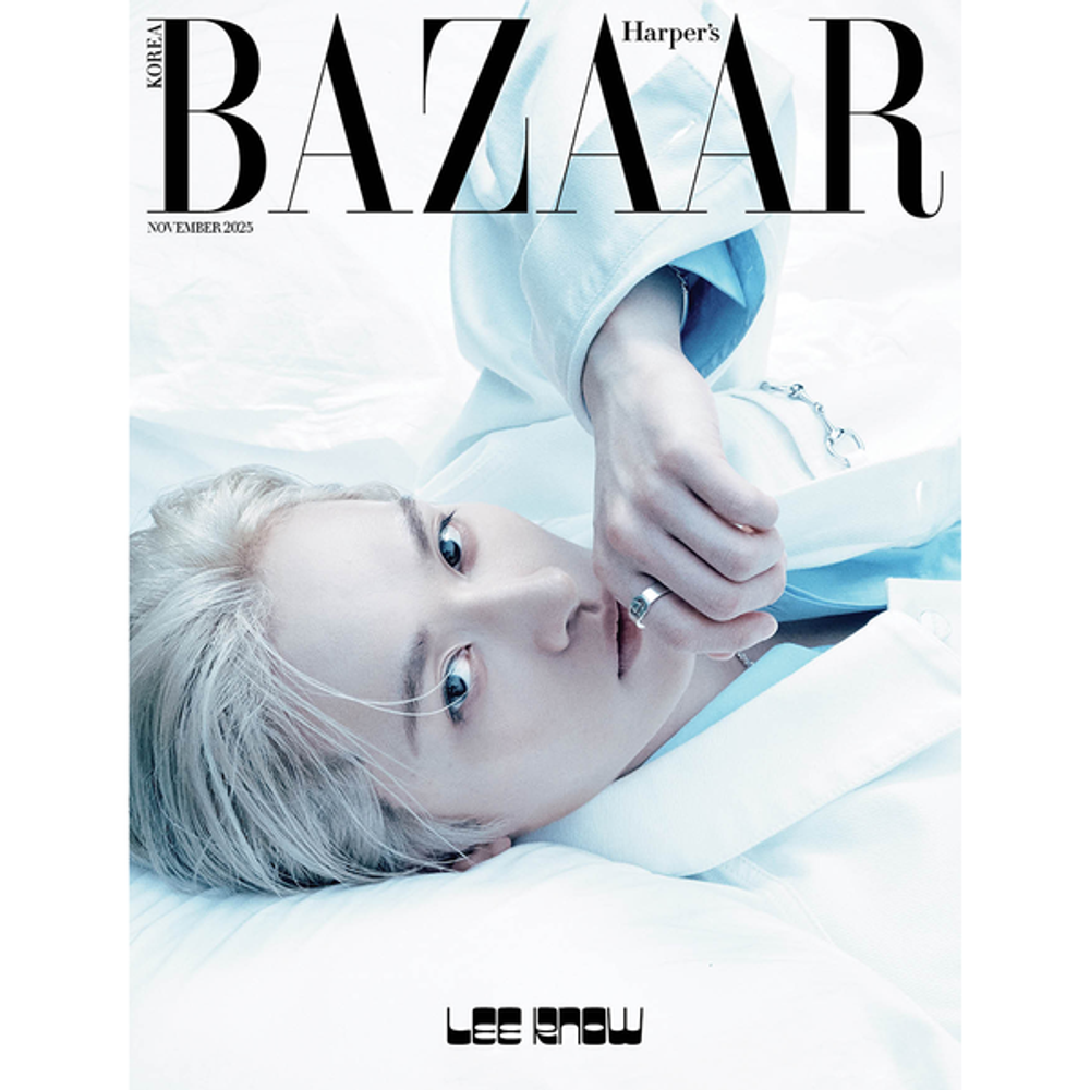 Журнал BAZAAR - 2025. 11 (Cover. Stray Kids LEE KNOW)