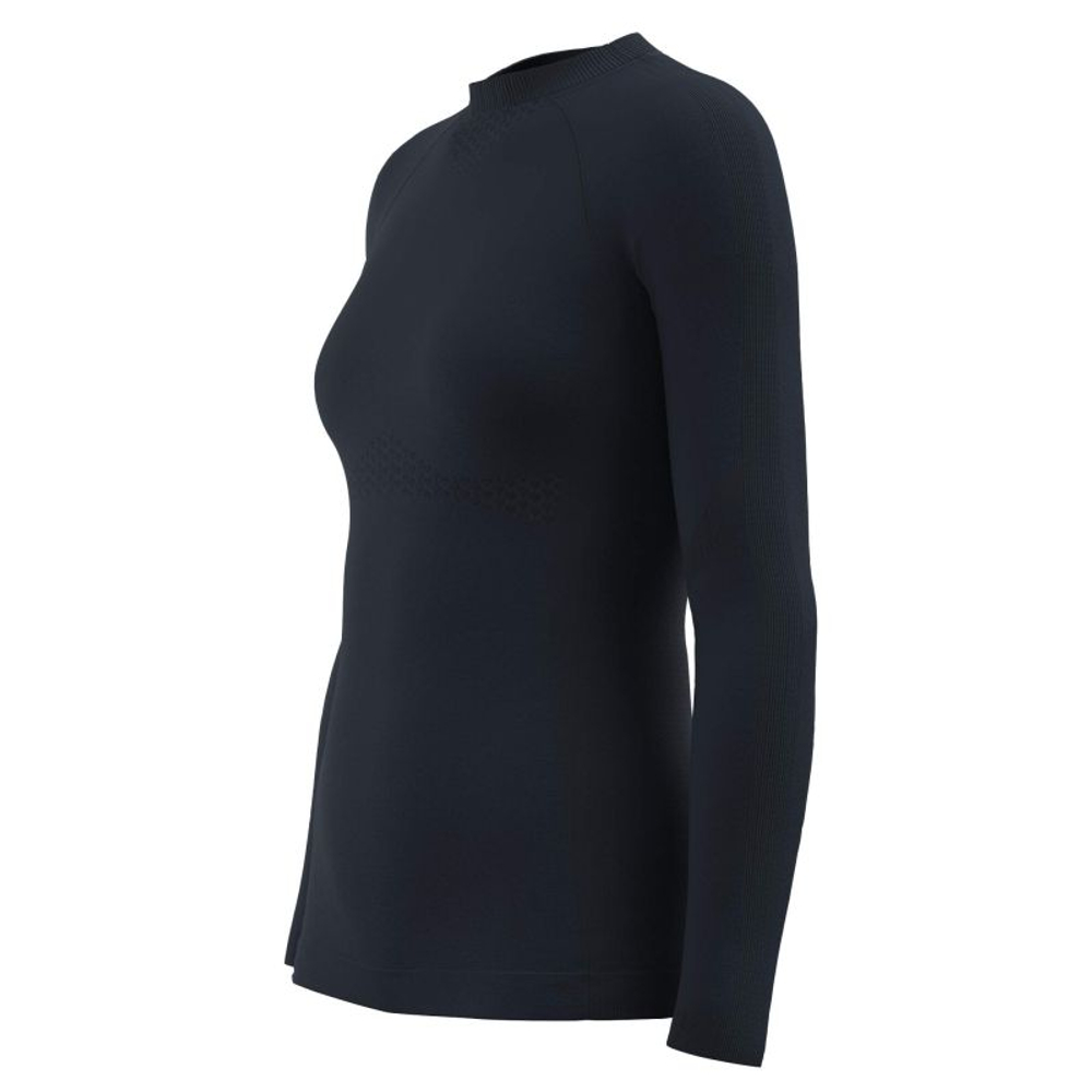 Женская теннисная футболка (длинный рукав) Head Flex Seamless Longsleeve — navy