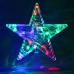 Фигура светодиодная ЗВЕЗДА ДЛЯ ЁЛКИ 15 ламп LED,18,5см, RG/RB