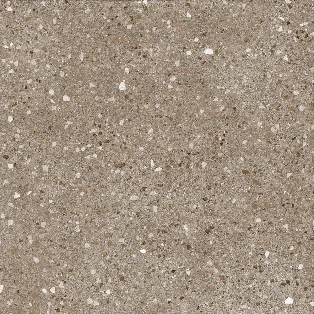 Керамогранит ALMA Ceramica GFU04PER40R Peru 60x60 коричневый матовый под терраццо