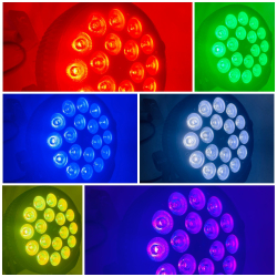 Прожектор Led par 18*8W (RGBW, пиксельное управление), Big Topper