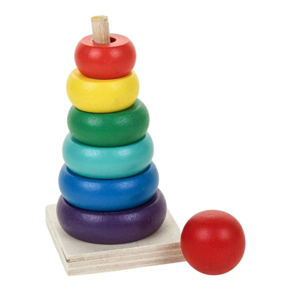 Развивающая игрушка Пирамидка, OBL-625