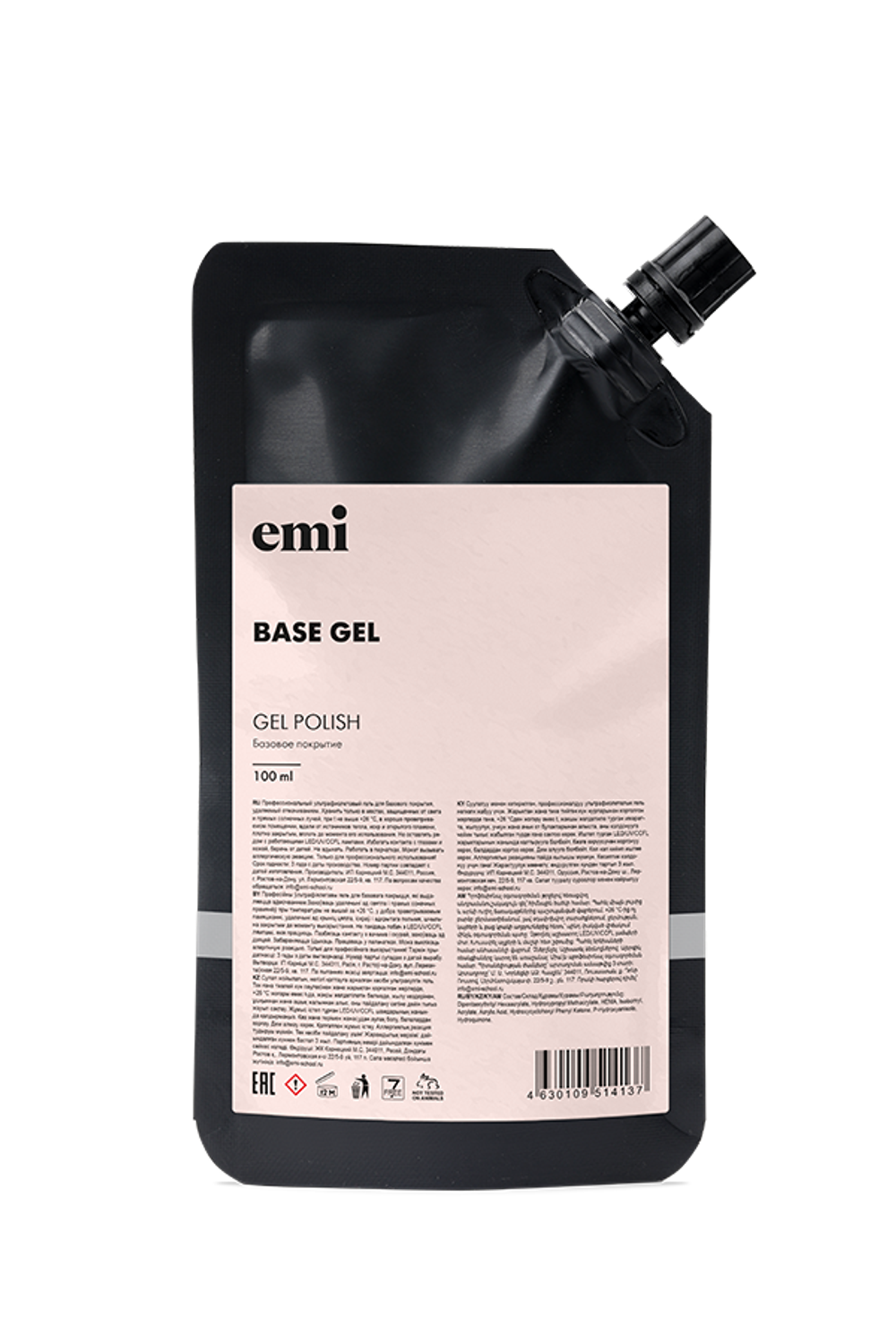 E.MiLac Base gel, 100 мл.