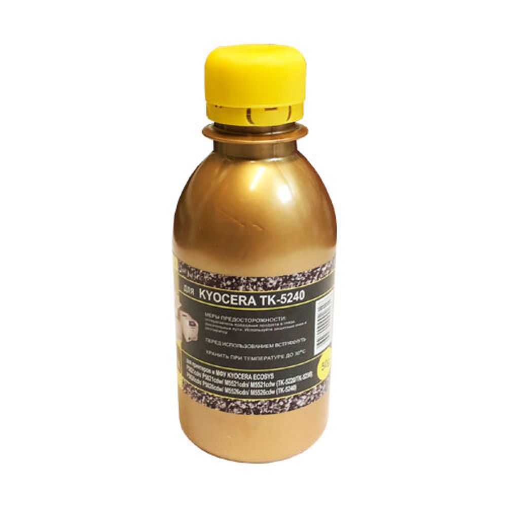 Тонер для KYOCERA ECOSYS P5021/P5026 (TK-5240) (50гр, желтый, 3К, MITSUBISHI) Gold ATM