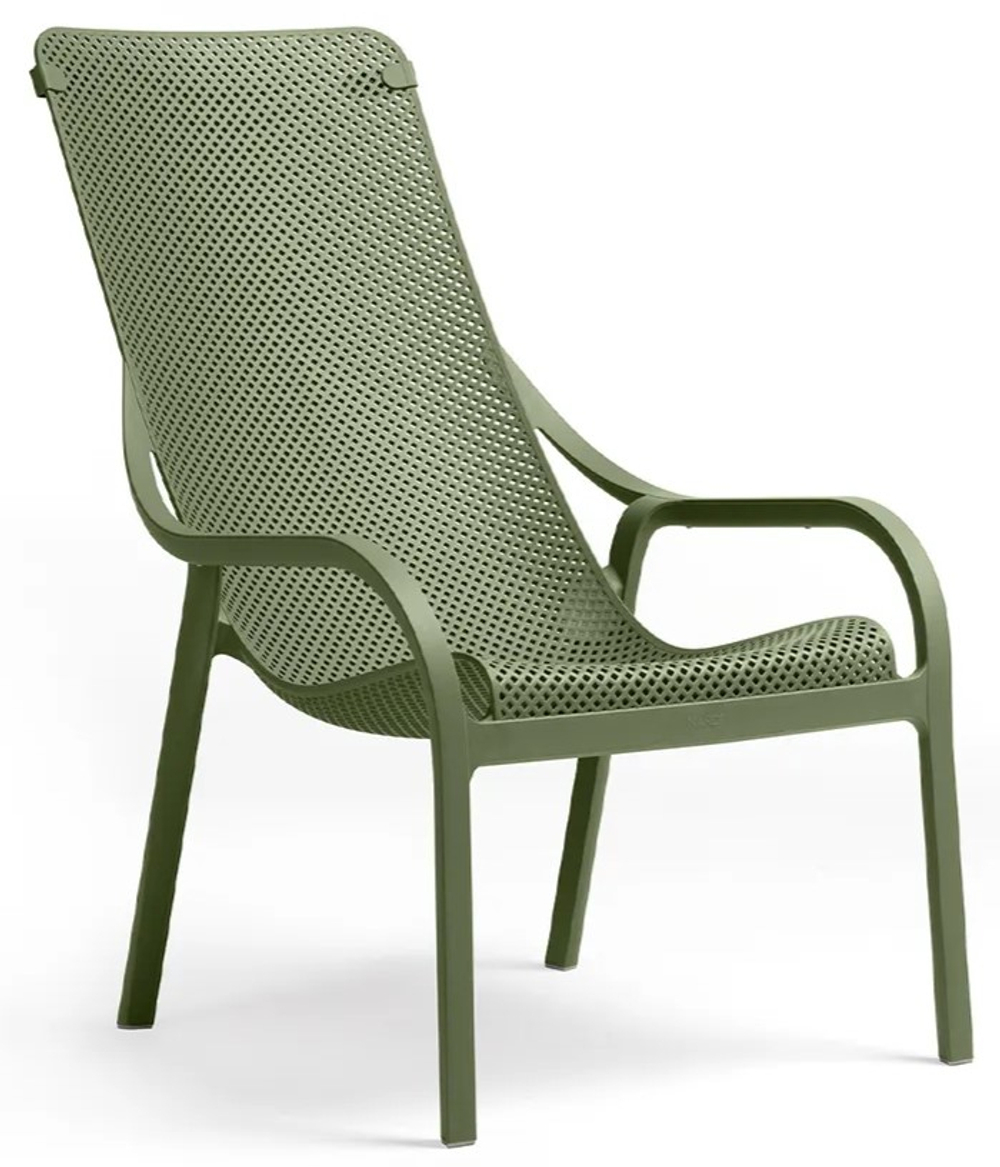 Лаунж-кресло пластиковое Nardi Net Lounge, агава