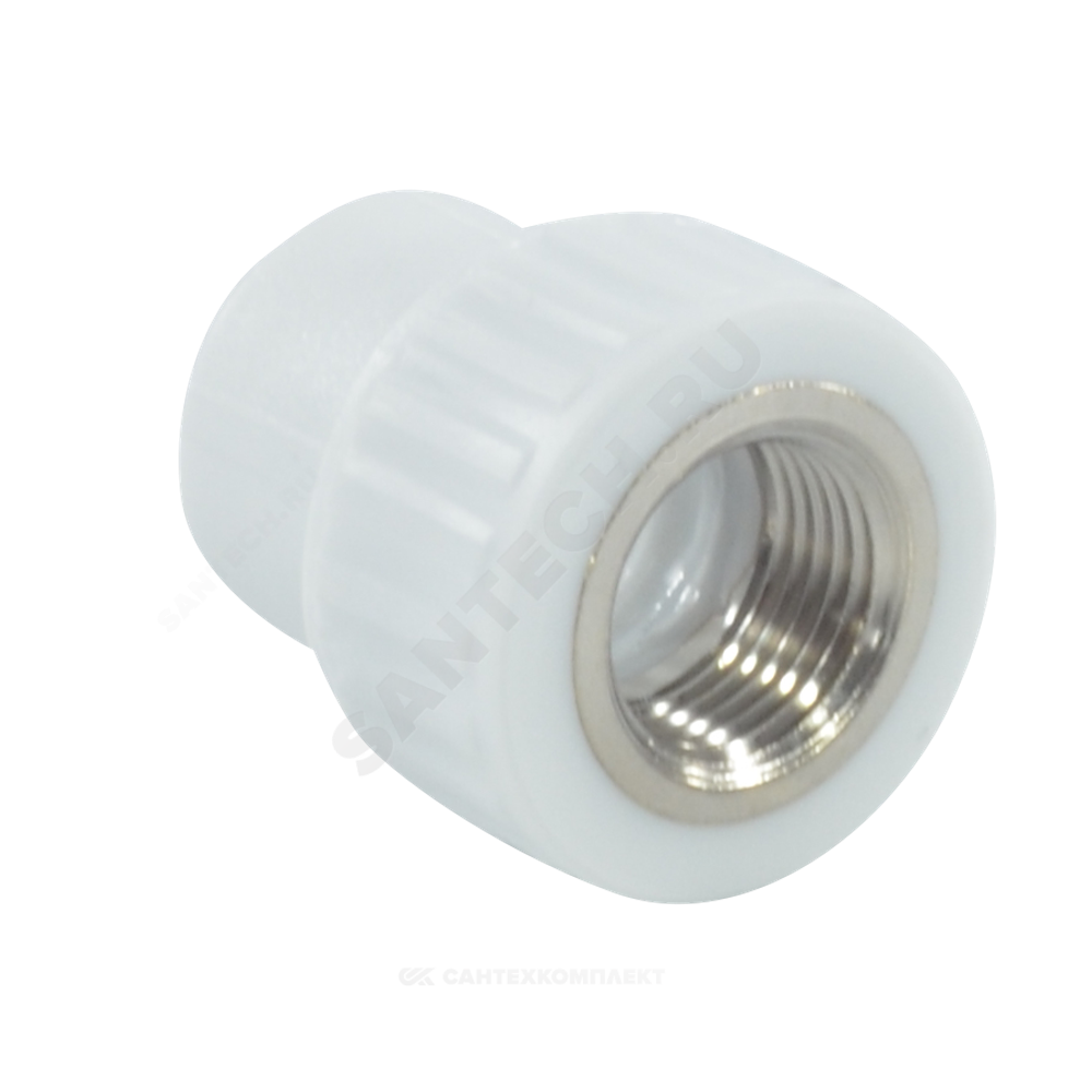 Муфта PP-R комбинированная белая Дн 40х1" ВР VALFEX 10129040