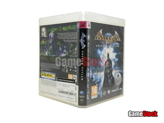 PS3 Batman: Arkham Asylum (Б/У, английская версия, BLES-00503)