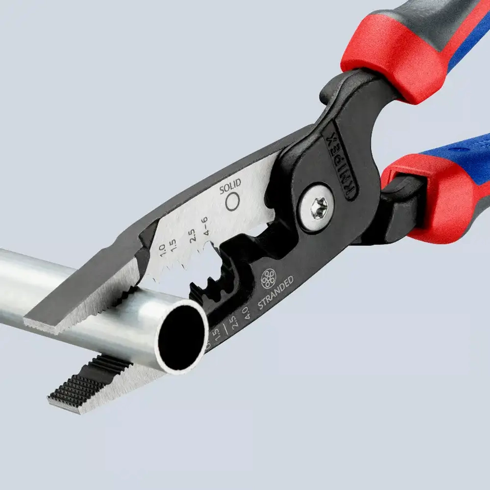Многофункциональные клещи для электромонтажных работ Knipex 13 72 200 ME