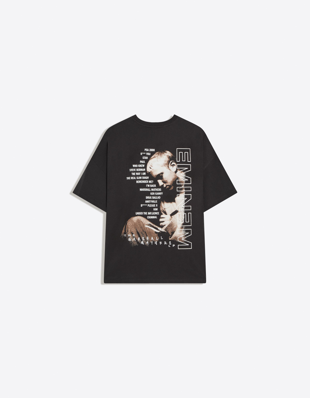 Женская футболка оверсайз EMINEM - BERSHKA