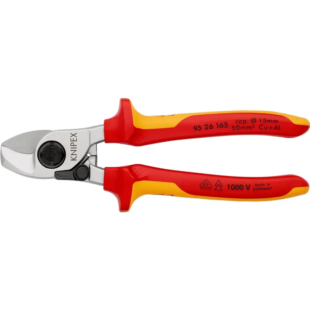 Ножницы для резки кабелей 165 мм Knipex 95 26 165 SB
