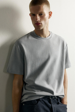 ФУТБОЛКА RELAXED FIT INTERLOCK /04 — ZARA
